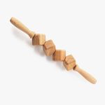 Rouleau de massage en bois anti cellulite